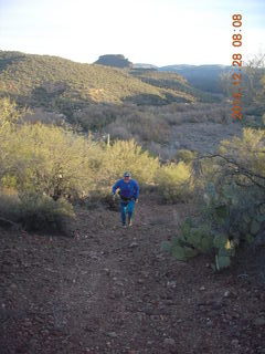 Filipe around Red Creek airstrip