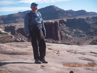 2582 8v4. Canyonlands National Park - Lathrop trail hike - Adam (tripod and timer)
