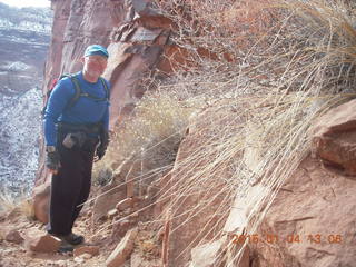 2585 8v4. Canyonlands National Park - Lathrop trail hike - Adam (tripod and timer)