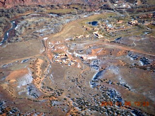 227 8v5. aerial - snowy canyonlands - Colorado hills - Hubbard-Gateway Canyons