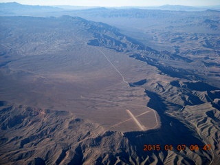 24 8v7. aerial - flight SGU to DVT - Pearce Ferry airstrip