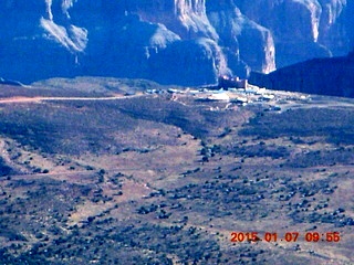 153 8v7. aerial - flight SGU to DVT - grand canyon - Skywalk at Grand Canyon West