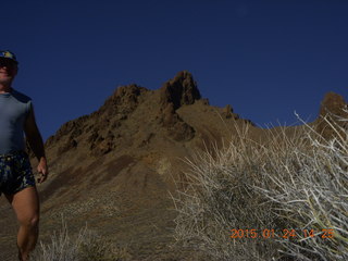 Death Valley - Titus Canyon drive - part of Adam (tripod and timer)
