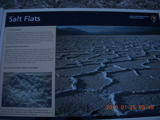 Death Valley - Badwater Basin sign