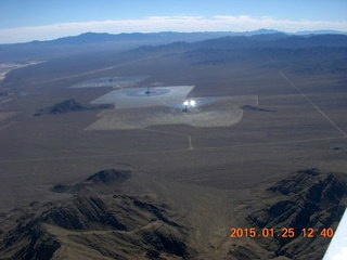 aerial solar-power array