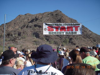 Desert Dash - starting line