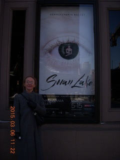 556 8x6. Academy of Music - Swan Lake poster - Betsy