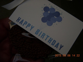 Yannick 40th birthday chocolate