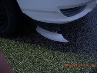 558 8x7. Betsy's car falling apart
