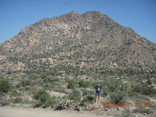 Bagdad hike (my old running loop) - view from the top