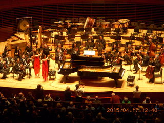Philadelphia Orchestra with pianist twins