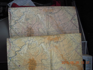 Cactus fly-in - back-country presentations - my Utah back-country chart