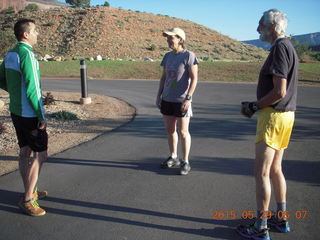 3 8zv. Gateway morning run - friend, Karen, Mid