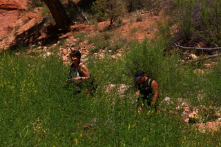 2668 8zv. Beaver Creek Canyon hike - Karen M and Adam