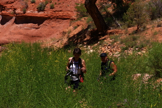 2669 8zv. Beaver Creek Canyon hike - Karen M and Adam