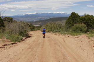 134 8zw. drive to Calamity Mine - Adam running (back)