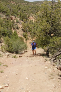 2750 8zw. drive to Calamity Mine - difficult side road - Adam running
