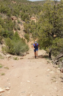2751 8zw. drive to Calamity Mine - difficult side road - Adam running