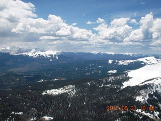 254 8zx. aerial - Telluride area - Lone Cone Mountain