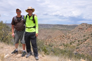 Bagdad (E51) hike with Brian S and Tim
