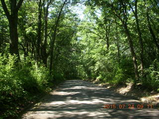Afton, Minnesota, run - Adam running