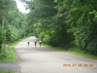 bicyclists in Afton