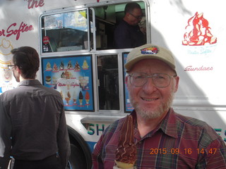 Adam and Mr. Softee