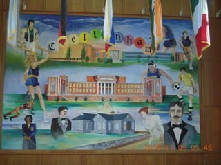 Cheltenham High School mural