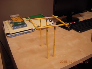 Brian's pencil sculpture