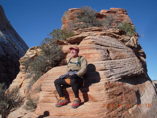 312 971. Adam at Angels Landing