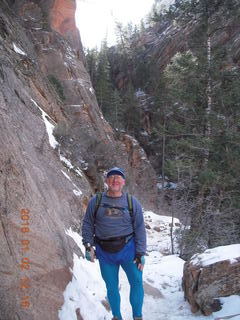 2866 972. Zion National Park - Hidden Canyon hike - Adam