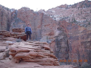 2892 973. Zion National Park - Canyon Overlook hike - Adam