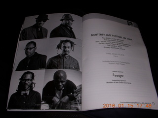 Scottsdale - Monterey Jazz Festival - program