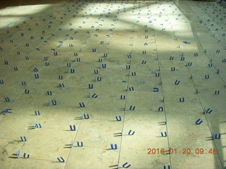 tile U pieces at the mall