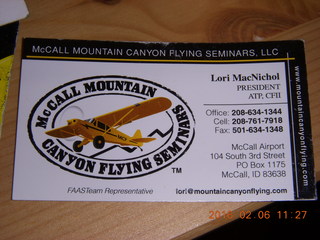 Lori MacNichol card