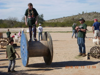 Motown - Arizona Flying Circus - man Sculpture