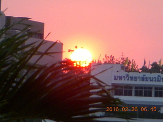 Bangkok - Royal River Hotel - sunrise