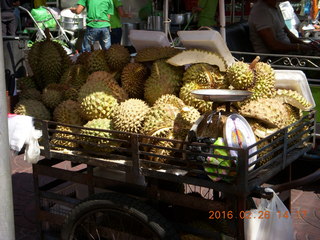 Bangkok marketplace - durian ++