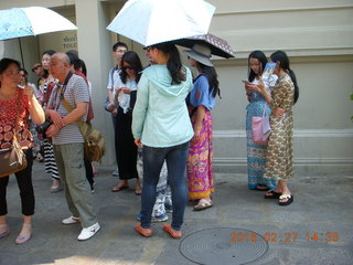 Bangkok - Royal Palace - tourists