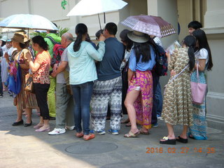 Bangkok - Royal Palace - tourists