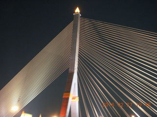 155 98t. Bangkok dinner boat ride - bridge