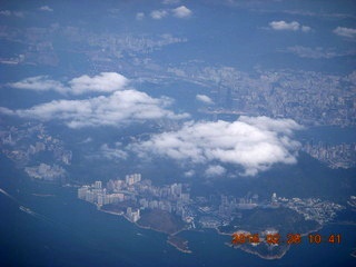 aerial - trip bkk-hkg - Hong Kong