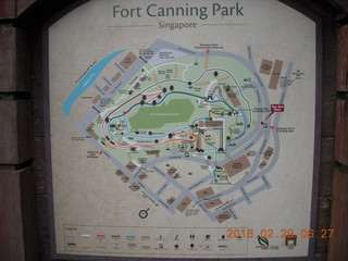 Singapore Fort Canning run