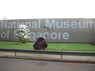 Singapore Fort Canning run - National Museum of Singapore