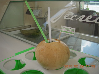 Singapore - coconut drink