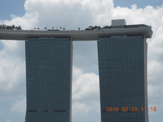 Singapore Merlion Park sign