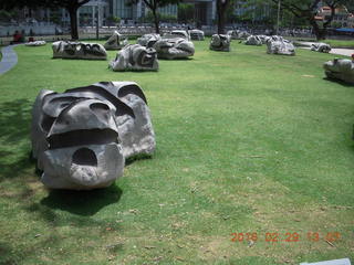 Singapore strange rocks sculpture