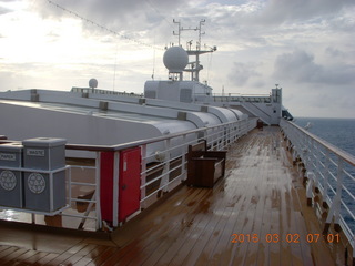 ms  Volendam deck