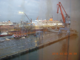 Indonesia - Jakarta port seen from ship