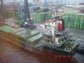 Indonesia - Jakarta port seen from ship